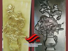 سنگ مصنوعی تزئینی طرح گل و گلدان